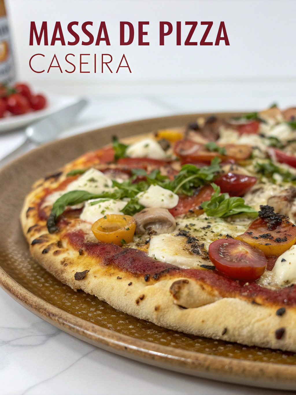 Massa de pizza caseira 3