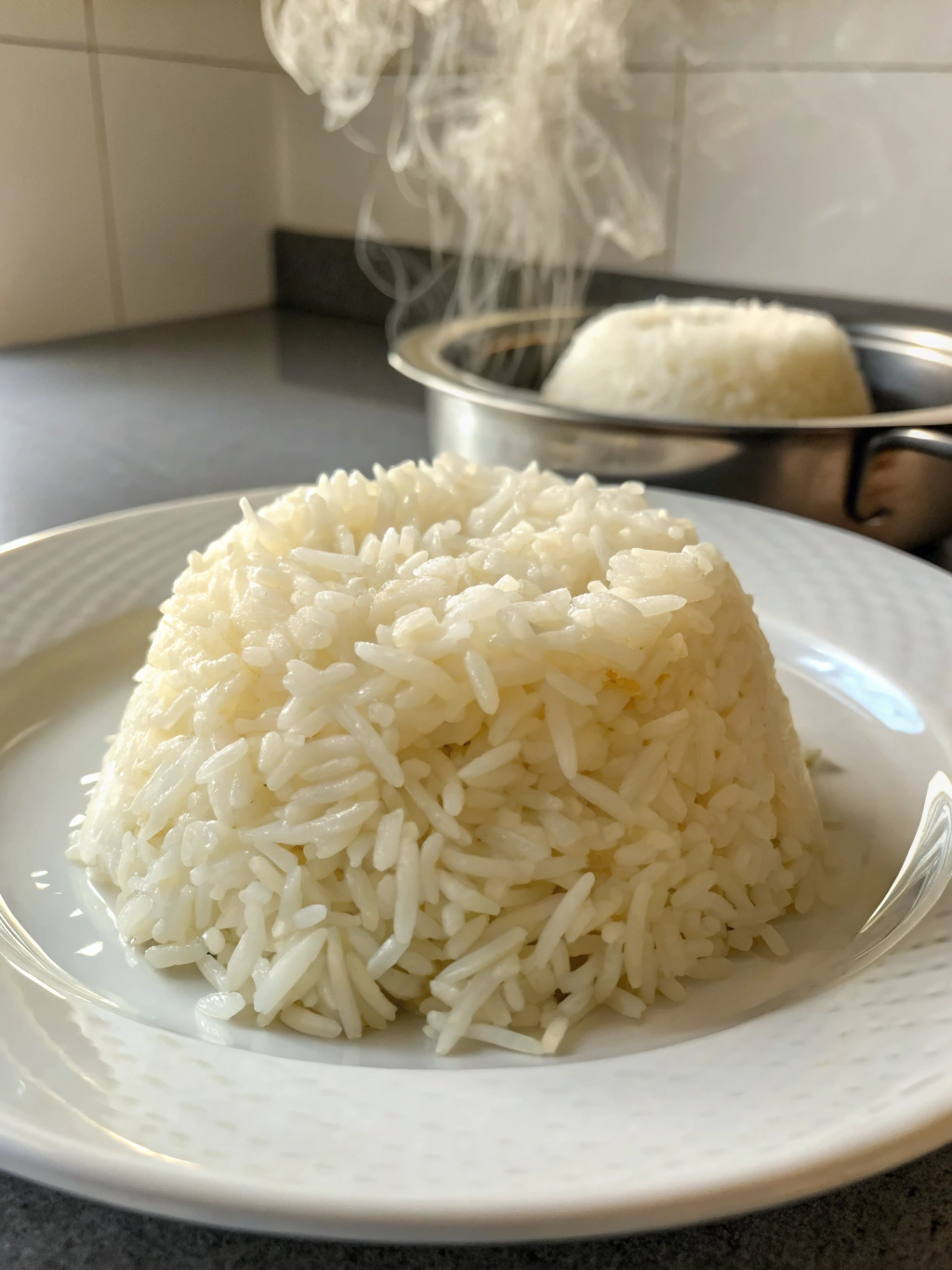 arroz branco para 4 3