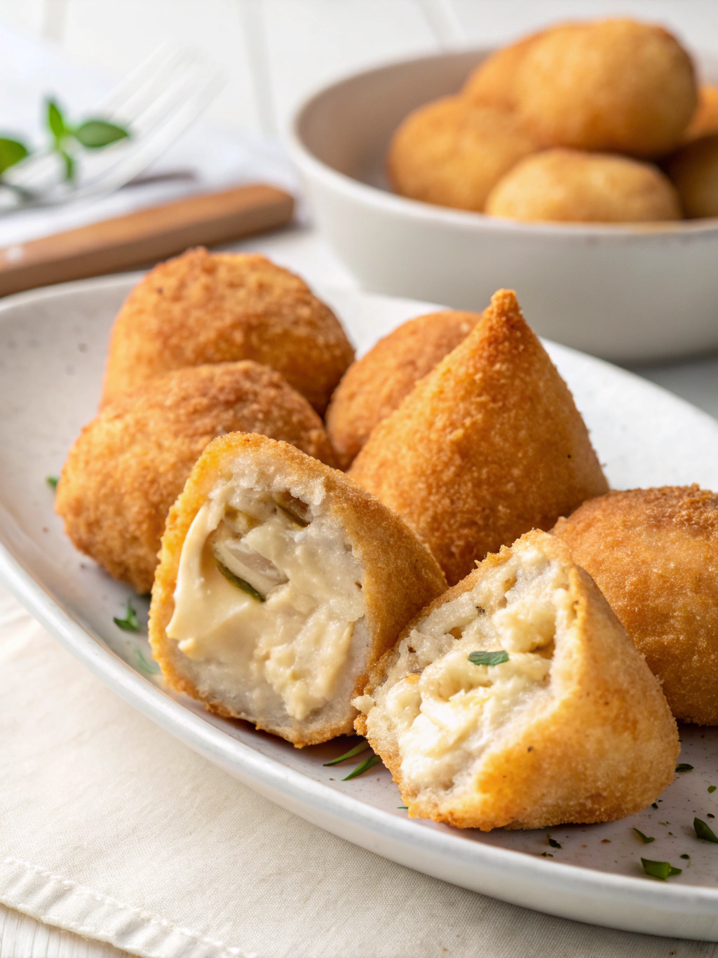 coxinha de frango cremosa 3